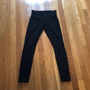 *3/10 Black Leggings